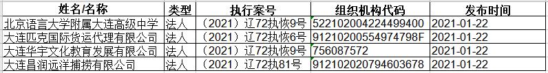 大连海事法院2021年1月份失信被执行人名单（法人）.jpg